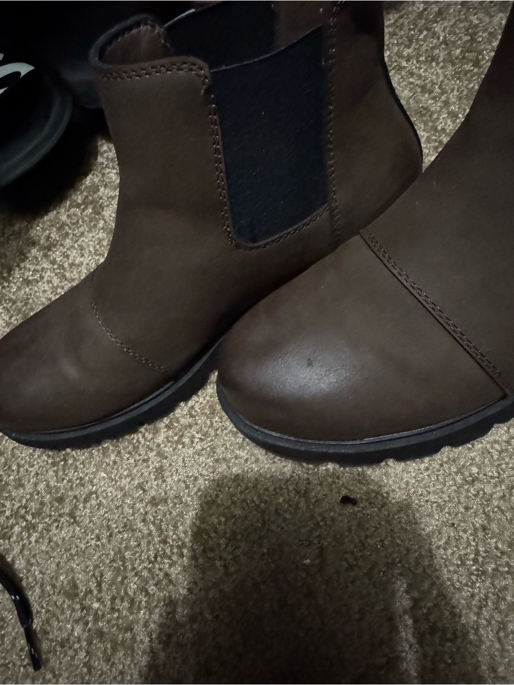 Brown Chelsea Ankle Boots